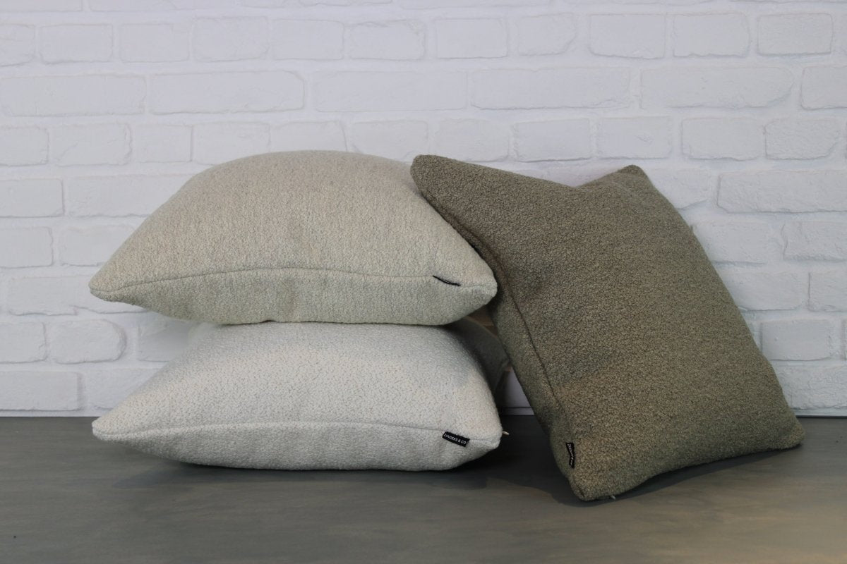 designer cushion & throw pillow in Grande Boucle | Champagne Cushion by Zanders & Co