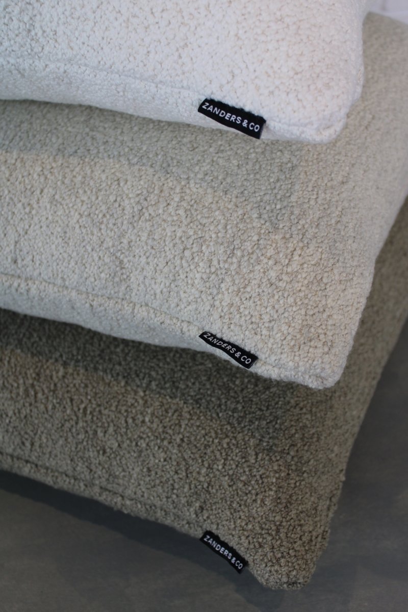 designer cushion & throw pillow in Grande Boucle | Silk Cushion by Zanders & Co