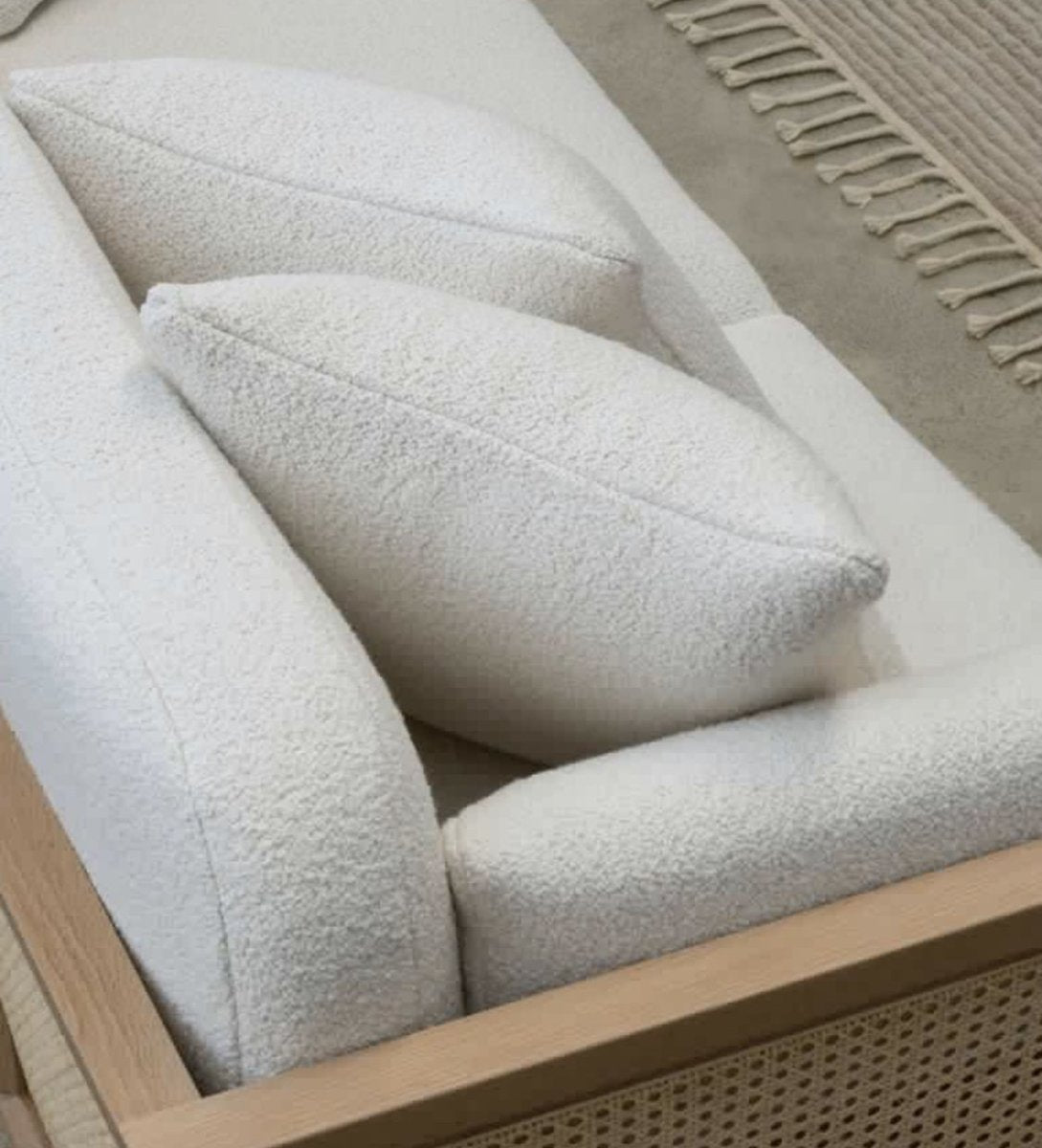 designer cushion & throw pillow in Grande Boucle | Silk Cushion by Zanders & Co