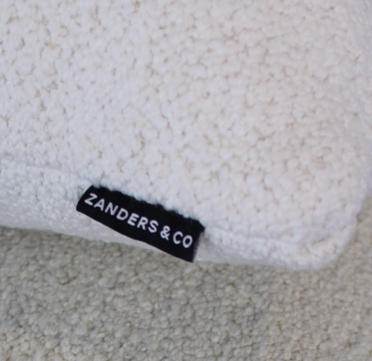 designer cushion & throw pillow in Grande Boucle | Silk Cushion by Zanders & Co