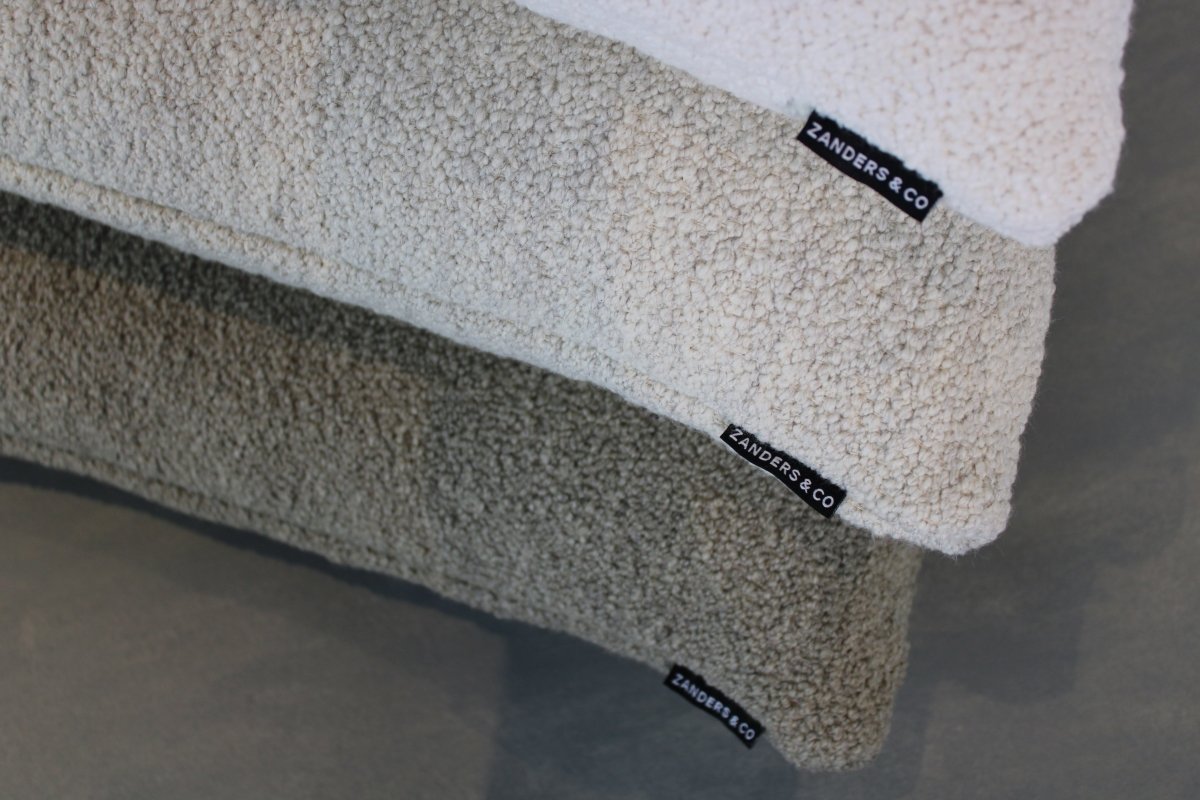 designer cushion & throw pillow in Grande Boucle | Silk Cushion by Zanders & Co