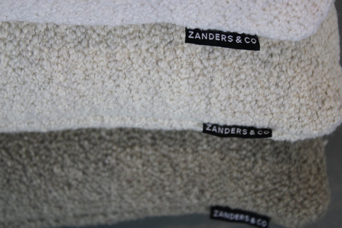 designer cushion & throw pillow in Grande Boucle | Silk Cushion by Zanders & Co