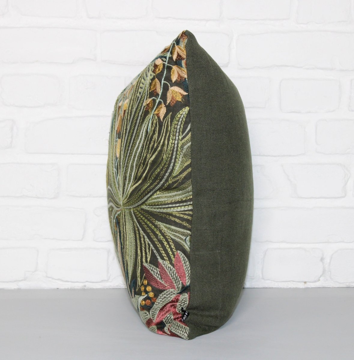 designer cushion & throw pillow in Jungle Room | Antique Cushion by Zanders & Co