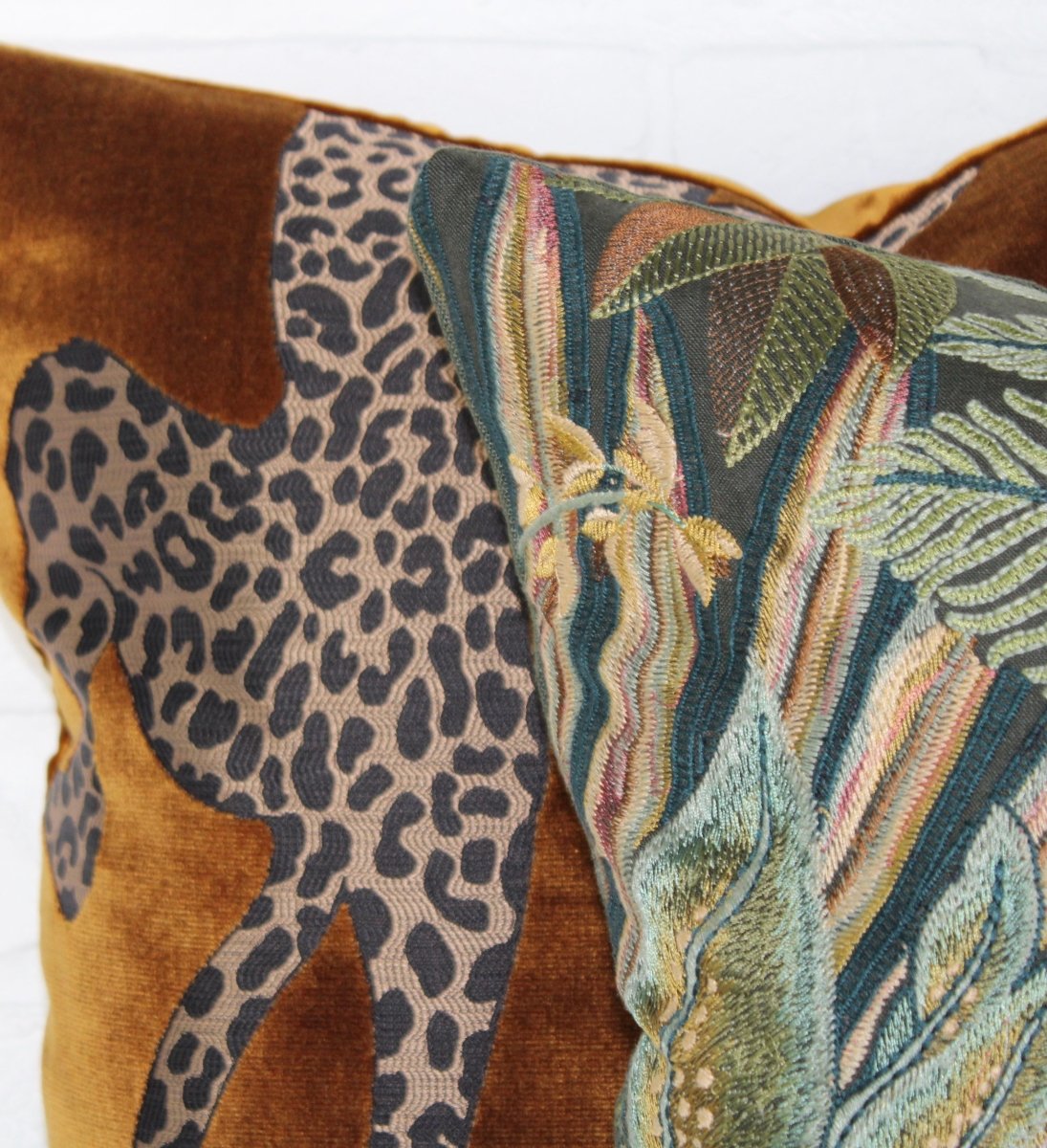 designer cushion & throw pillow in Jungle Room | Antique Cushion by Zanders & Co