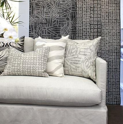 designer cushion & throw pillow in Kirubi | Stone Cushion by Zanders & Co