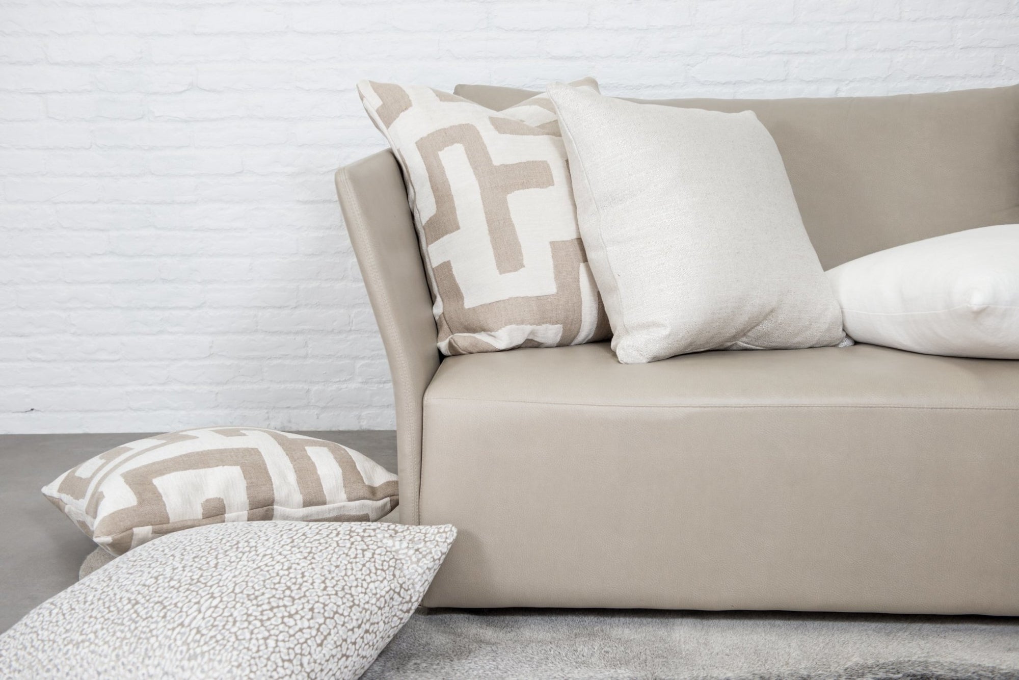 designer cushion & throw pillow in Kuba Cay | Moonbeam Cushion by Zanders & Co