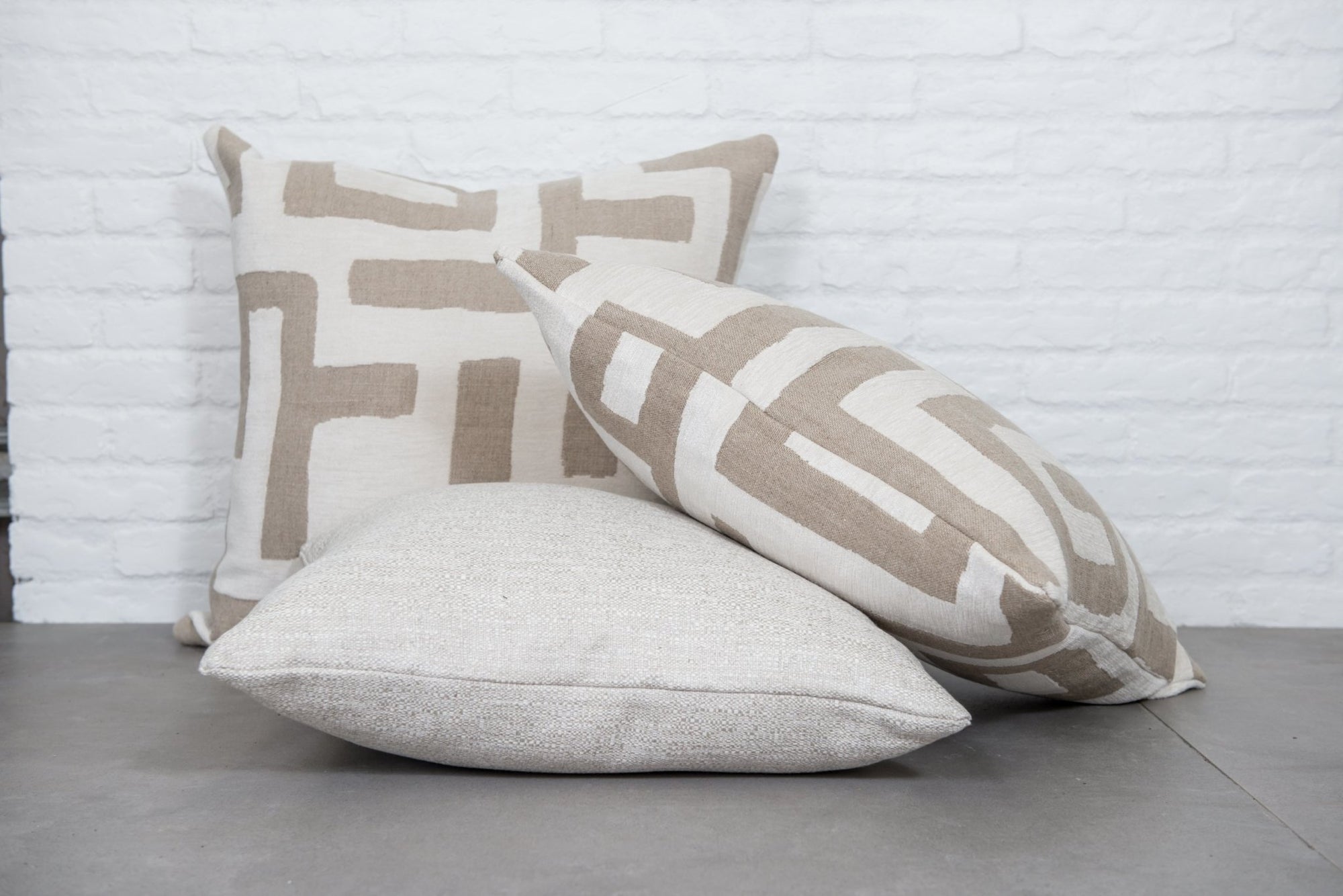 designer cushion & throw pillow in Kuba Cay | Moonbeam Cushion by Zanders & Co