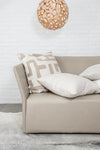 designer cushion & throw pillow in Kuba Cay | Moonbeam Cushion by Zanders & Co