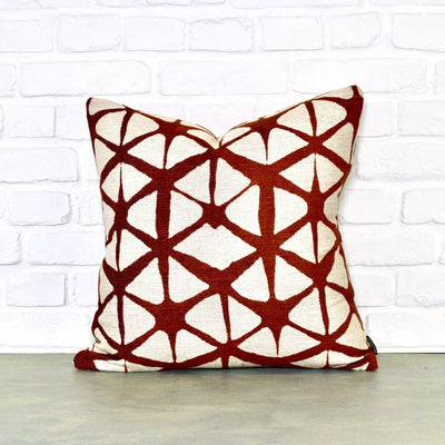 designer cushion & throw pillow in Kyoko | Ochre Cushion by Zanders & Co