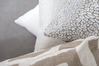 designer cushion & throw pillow in Leopardo | Snow Cushion by Zanders & Co