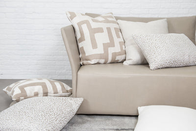 designer cushion & throw pillow in Leopardo | Snow Cushion by Zanders & Co