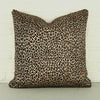 designer cushion & throw pillow in Leopardo | Tobacco by Zanders & Co