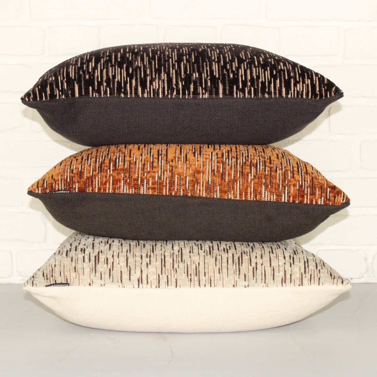 designer cushion & throw pillow in Lullabird | Rust Cushion by Zanders & Co