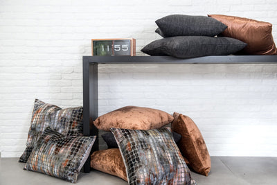 designer cushion & throw pillow in Medina | Marcasite Cushion by Zanders & Co