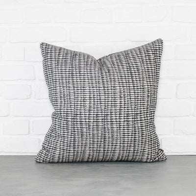 designer cushion & throw pillow in Mikko | Charcoal Cushion by Zanders & Co