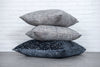 designer cushion & throw pillow in Miscela | Denim Cushion by Zanders & Co