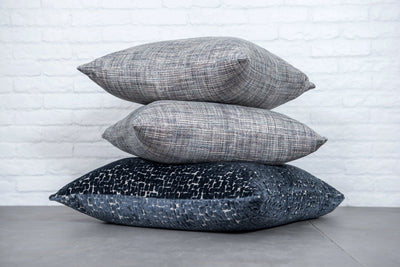 designer cushion & throw pillow in Miscela | Denim Cushion by Zanders & Co
