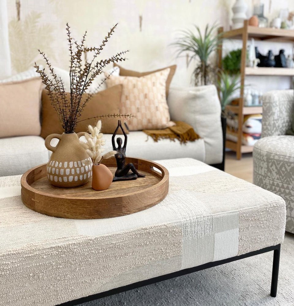 designer cushion & throw pillow in MUSE OTTOMAN by Zanders & Co