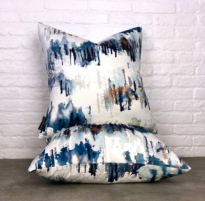 designer cushion & throw pillow in Norrland | Indigo Cushion by Zanders & Co