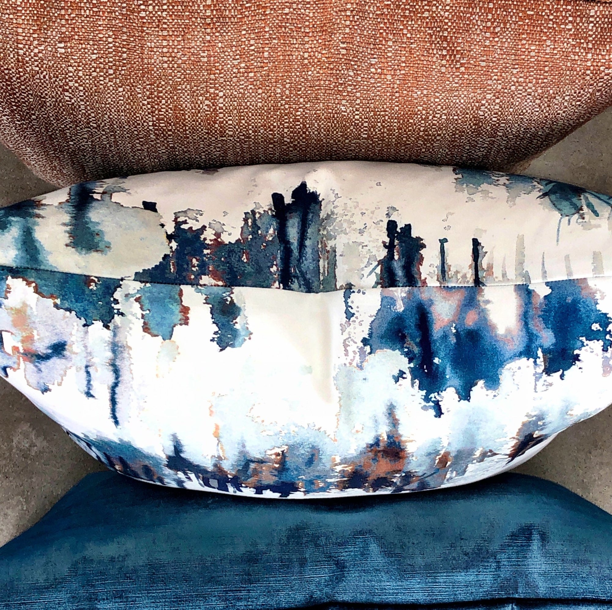 designer cushion & throw pillow in Norrland | Indigo Cushion by Zanders & Co