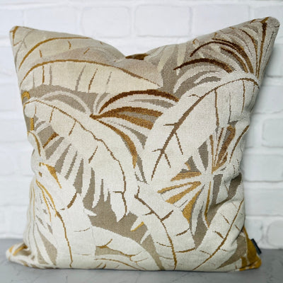designer cushion & throw pillow in Palm Springs | Champagne Cushion by Zanders & Co