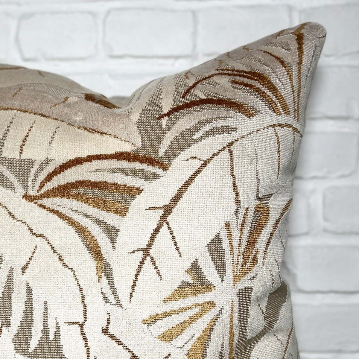 designer cushion & throw pillow in Palm Springs | Champagne Cushion by Zanders & Co