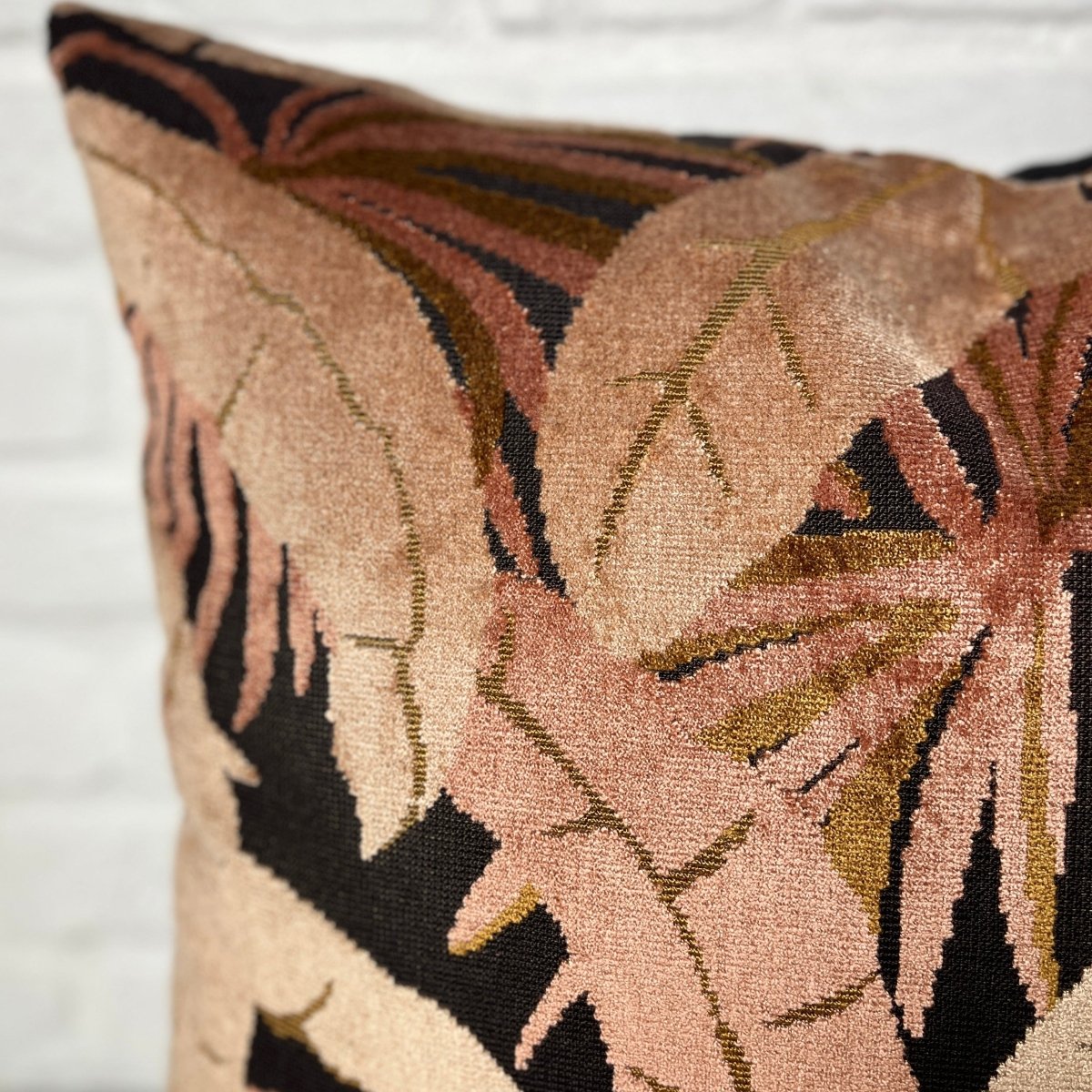 designer cushion & throw pillow in Palm Springs | Whiskey Cushion by Zanders & Co