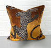 designer cushion & throw pillow in Panthera | Gold Cushion by Zanders & Co