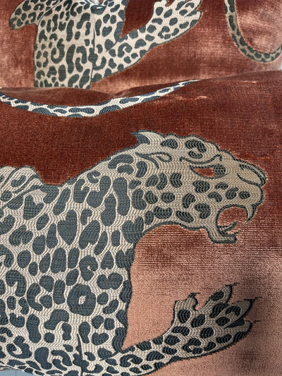 designer cushion & throw pillow in Panthera | Whisky Cushion by Zanders & Co