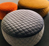 designer cushion & throw pillow in PELUCHE OTTOMAN 600MM ROUND by Zanders & Co