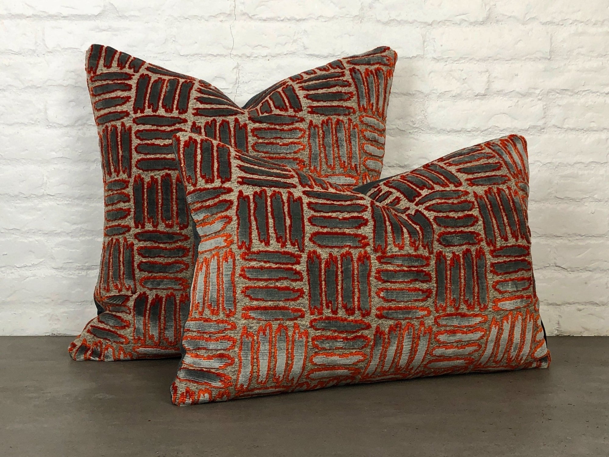 designer cushion & throw pillow in Peyote | Ember Cushion by Zanders & Co