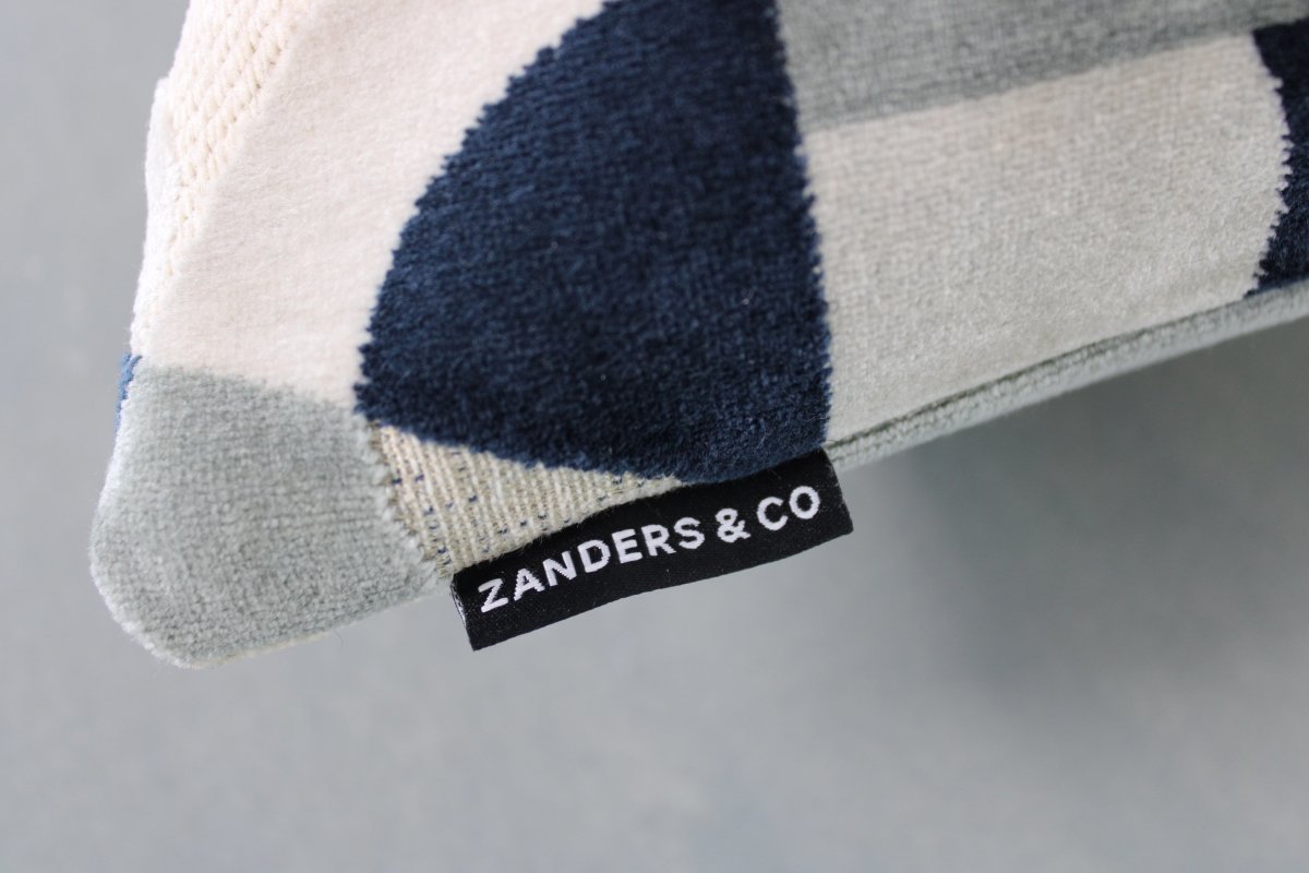 designer cushion & throw pillow in Picasso | Azul Cushion by Zanders & Co