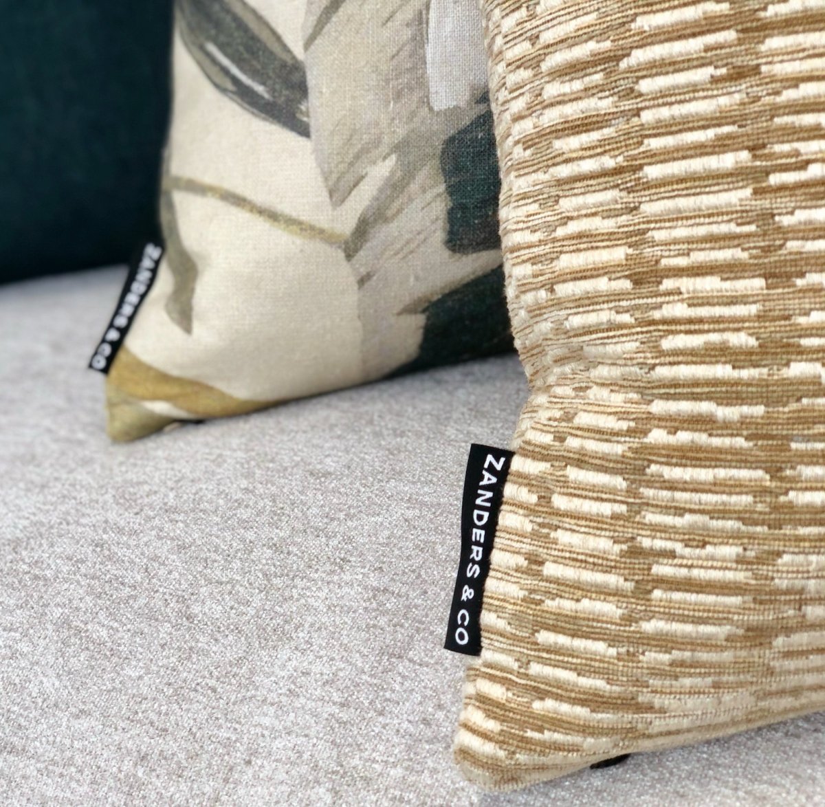 designer cushion & throw pillow in Raku | Clay Cushion by Zanders & Co