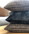 designer cushion & throw pillow in Raku | Obsidian Cushion by Zanders & Co