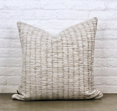 designer cushion & throw pillow in Raku | Oyster Cushion by Zanders & Co