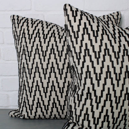 designer cushion & throw pillow in Running | Mushroom OUTDOOR CUSHION by Zanders & Co