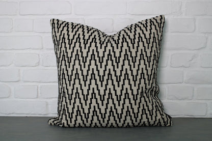 designer cushion & throw pillow in Running | Mushroom OUTDOOR CUSHION by Zanders & Co