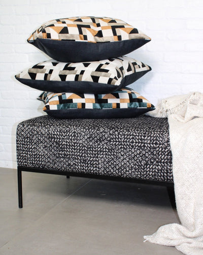 designer cushion & throw pillow in Seteais | Petrol Cushion by Zanders & Co