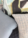 designer cushion & throw pillow in Soho | Chrome Cushion by Zanders & Co