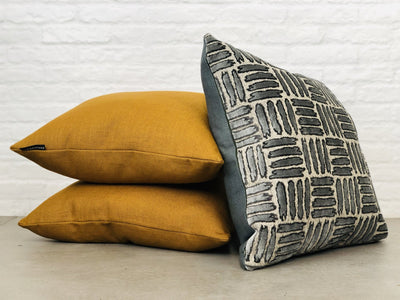 designer cushion & throw pillow in Soho | Dijon Cushion by Zanders & Co