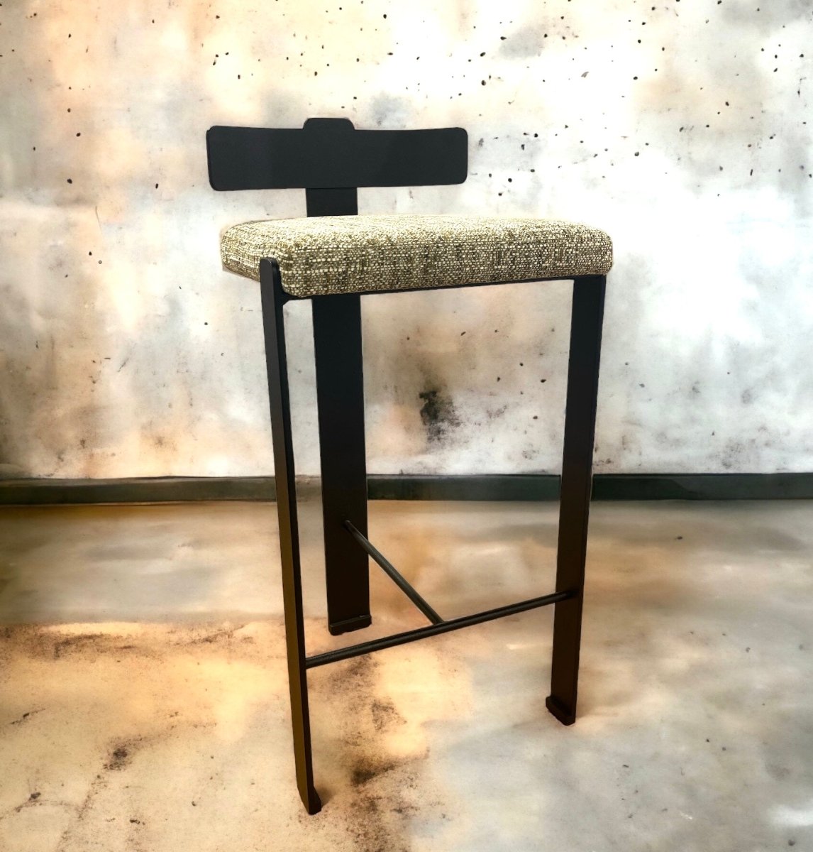 designer cushion & throw pillow in SOLO BARSTOOL by Zanders & Co