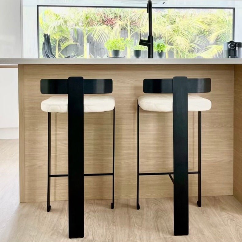 designer cushion & throw pillow in SOLO BARSTOOL by Zanders & Co