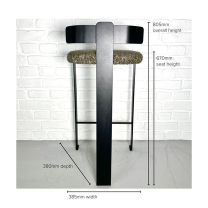 designer cushion & throw pillow in SOLO BARSTOOL by Zanders & Co