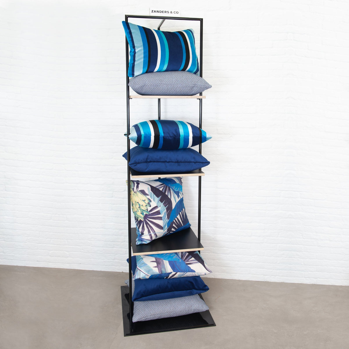 designer cushion & throw pillow in South Beach | Sapphire OUTDOOR CUSHION by Zanders & Co