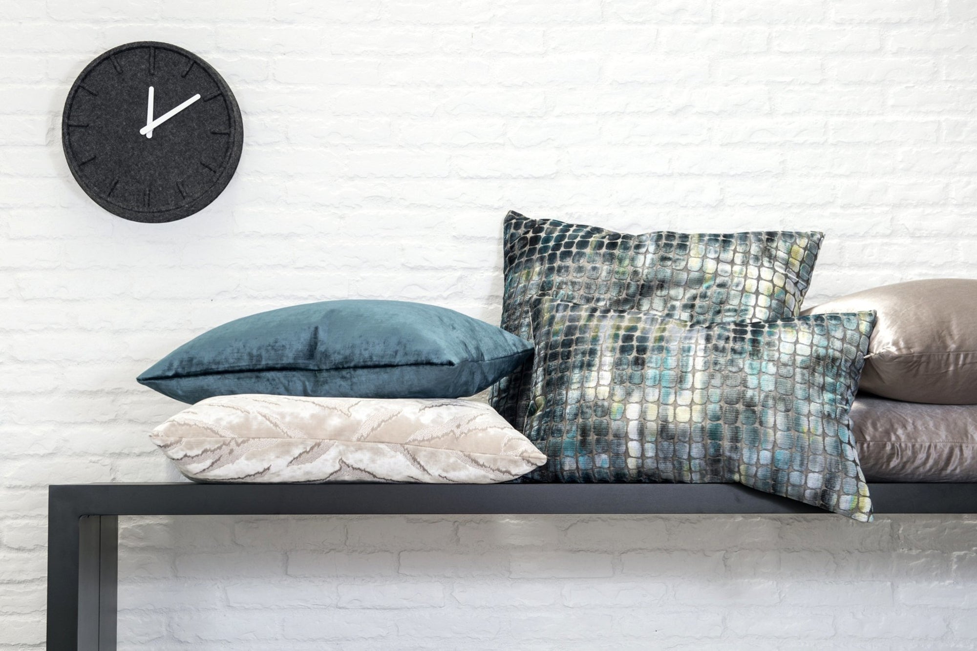 designer cushion & throw pillow in Tobia | Cerulean Cushion by Zanders & Co