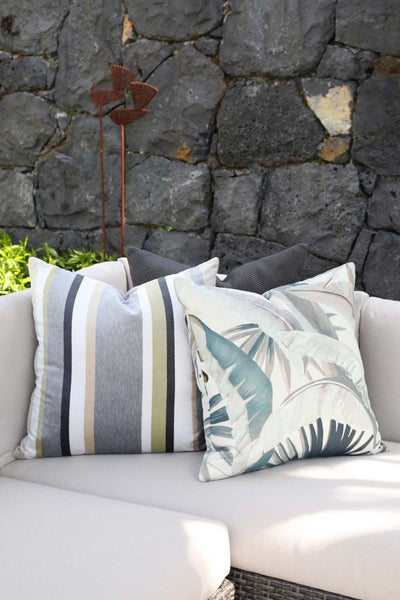 designer cushion & throw pillow in Tropicalia | Gilver OUTDOOR CUSHION by Zanders & Co